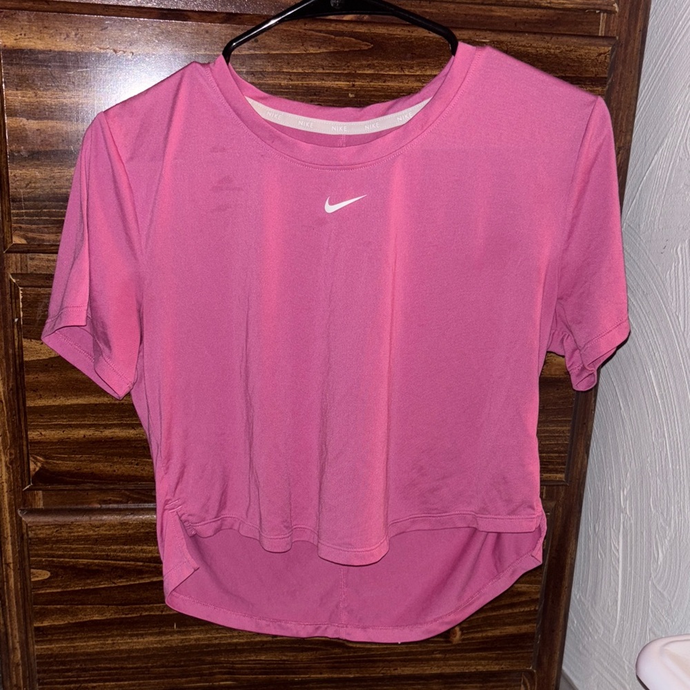 Nike Women's Short Sleeve Tee in Pink